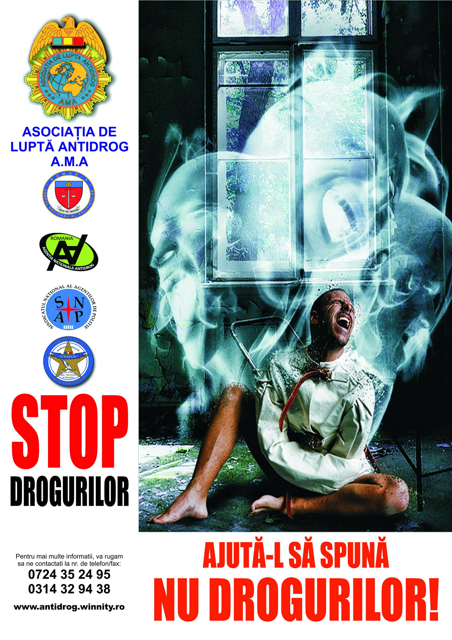 Afis Campanie Antidrog AMA